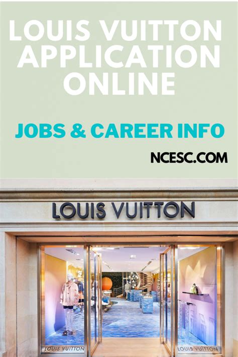 louis vuitton job montreal|louis vuitton employment opportunities.